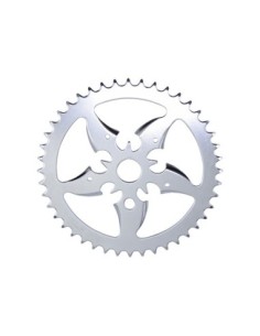 Steel Chainring Sword 44t 1/2 X 1/8 Chrome.